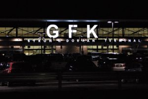 GFK Terminal At Night