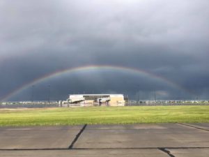 Rainbow picture at GFK