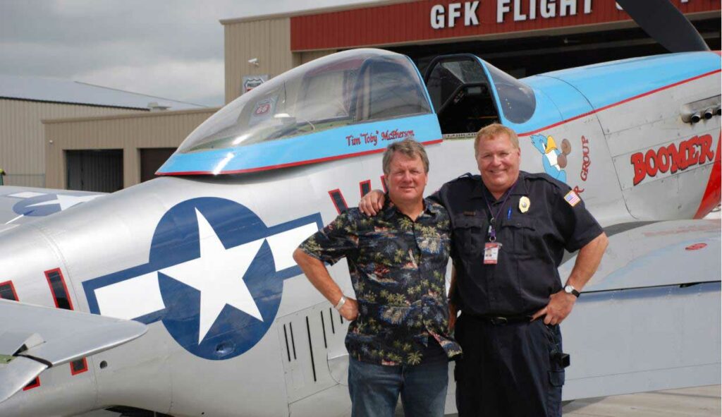 Rick Wockovich And Wayne Wetzel Long Time Airport Employees