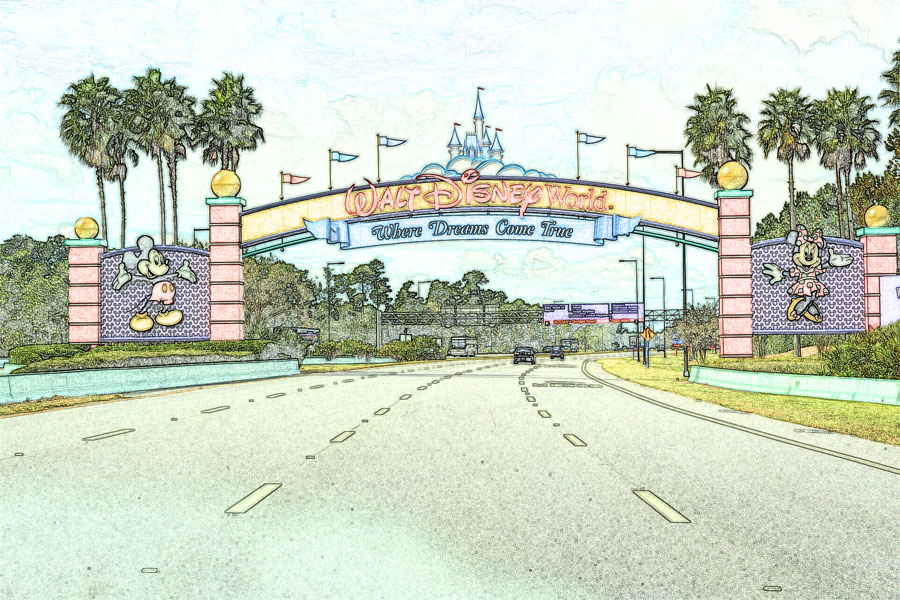 Disney World Entrance