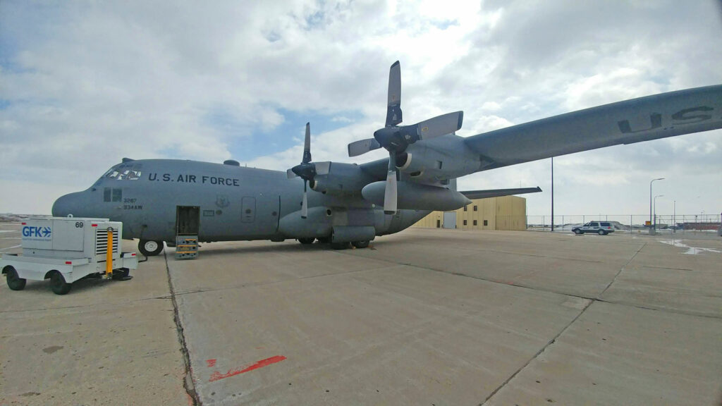 C130 Hercules Grand Forks International Airport