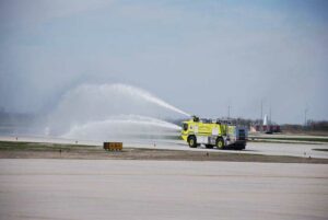 Demonstration by ARFF Truck