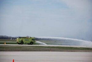 Demonstration by ARFF Truck
