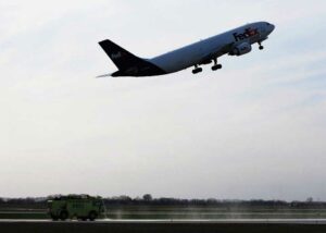 FedEx Jet Taking Off during Open House