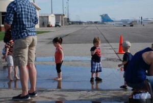 Little Guests at the ARFF Open House
