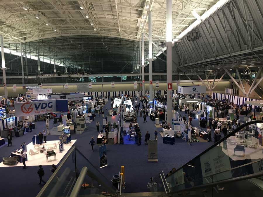 The vendor hall at the AAAE Conference